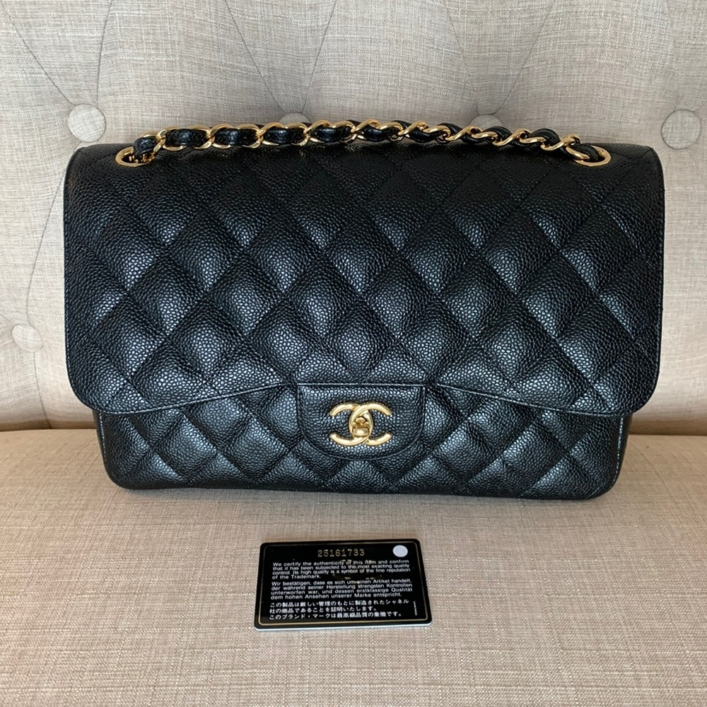 Chanel jumbo double flap classic bag